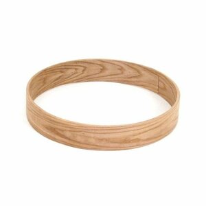 Sjamaandrumketel essenhout 40,5 x7,5 x1 cm 