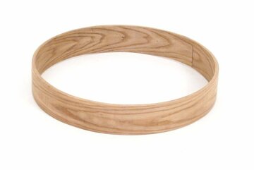 Sjamaandrumketel essenhout &empty; 51 x7,5 x1 cm 