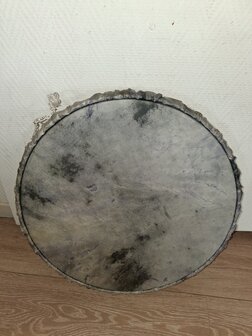 Sjamaan drum 50 cm gekleurd blauwig vel