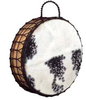 Sjamaan drum 50 x 15 cm Dubbel vel