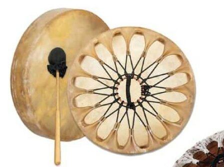 Sjamaan drum 40 cm koevel