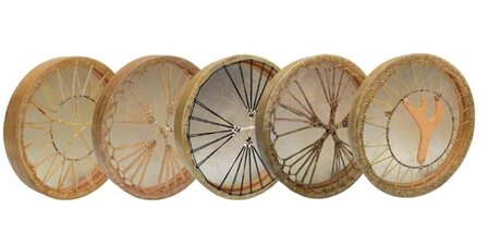 Sjamaan drum 40 cm koevel