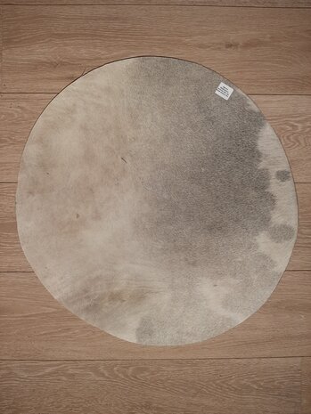 Koeienvel met haar &empty; 60 cm, dikte 1,5 - 3 mm 