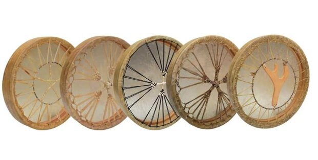 Sjamaan drum 40 cm koevel